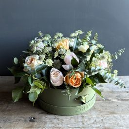 Florist Choice Hatbox Arrangement Hatbox Flowers The Real