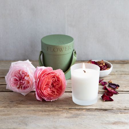 Garden Rose Scented Candle