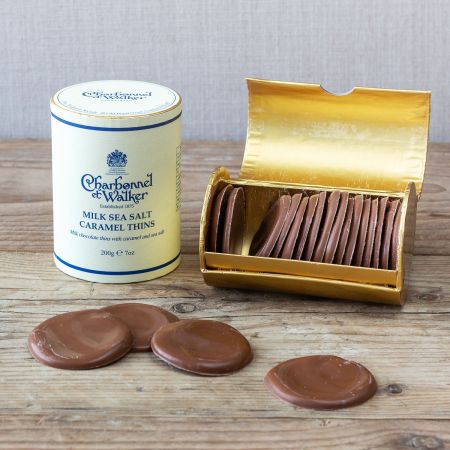 Milk Sea Salt Caramel Thins By Charbonnel et Walker