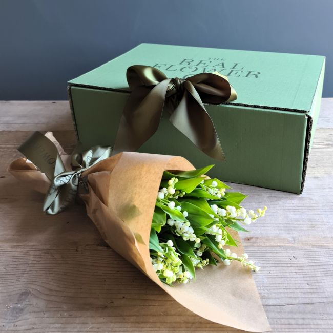 Lily Of The Valley Stem Box | The Real Flower Company
