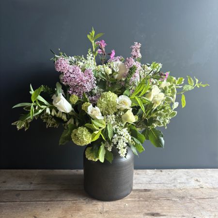 Margaret Merril & Wildflower Bouquet